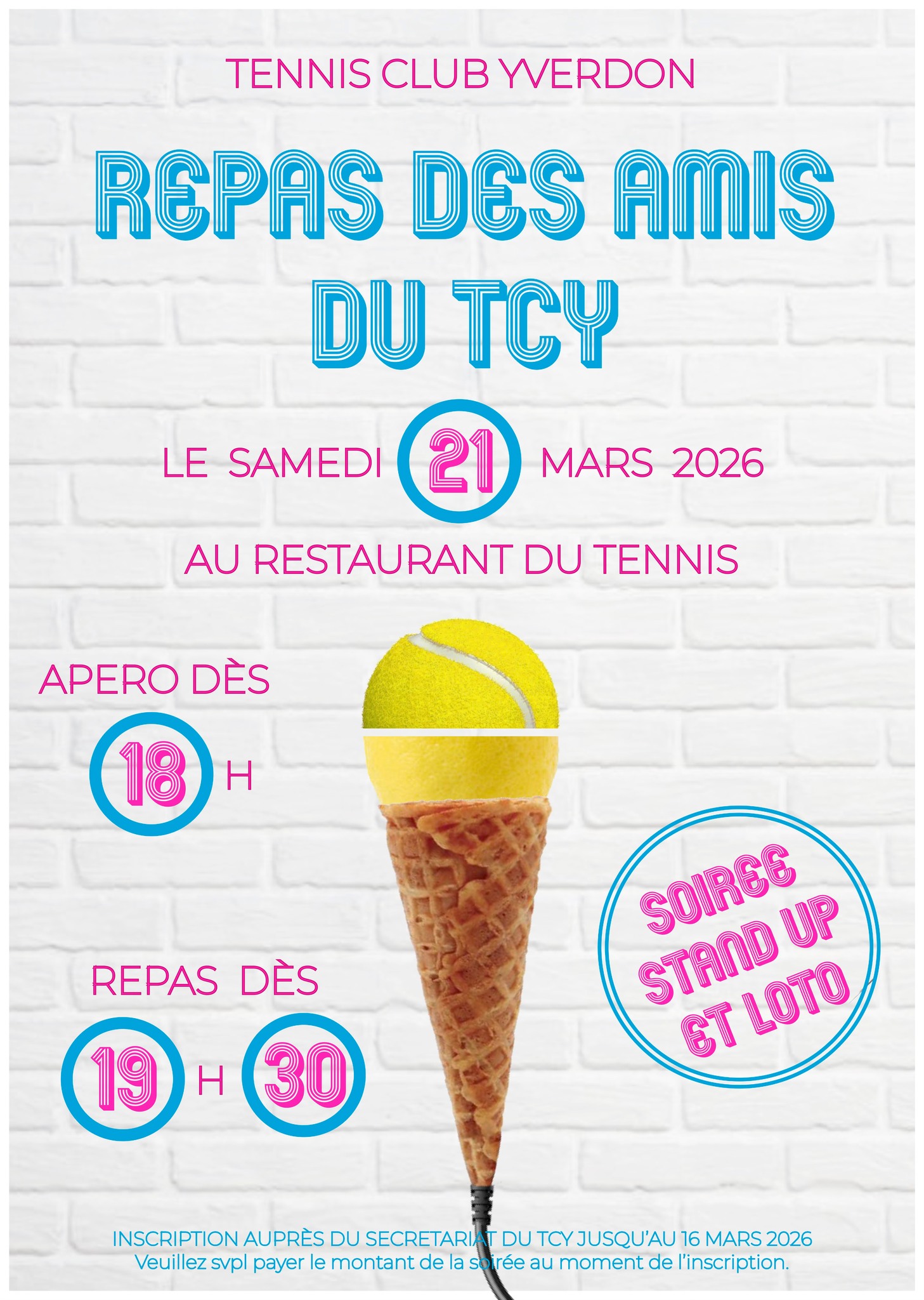 Repas de soutien 2026